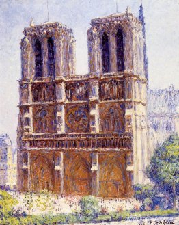 Notre Dame, effekten av solljus