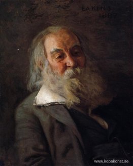 Porträtt av Walt Whitman