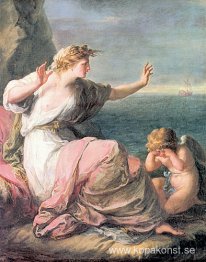 Ariadne lämnade på ön Naxos