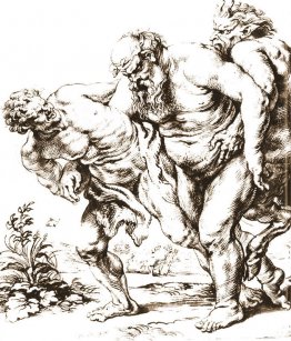 Silenus (eller Bacchus) och Satyrs