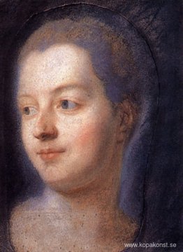 Porträtt av Madame de Pompadour