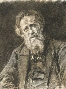 Porträtt av Constantin Meunier