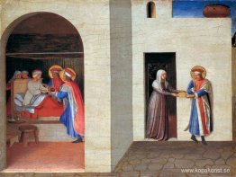 The Healing of Palladia av Saint Cosmas och Saint Damian