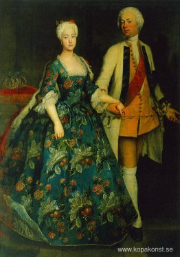 Prinsessan Sophie Dorothea Marie med sin man, Frederick William,