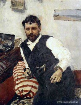 Porträtt av Konstantin Korovin