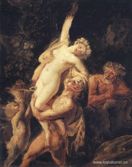 Satyr och Bacchante (Bacchanalia)