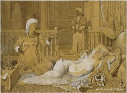 Odalisque med slav