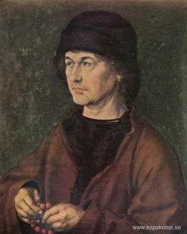 Porträtt av Albrecht Dürer den äldre  