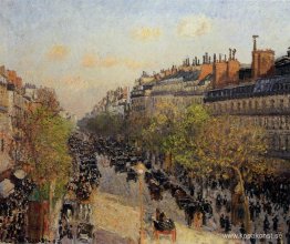 Boulevard Montmartre, solnedgång