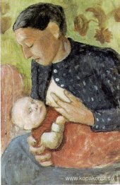 Ammande mamma till Paula Modersohn-Becker