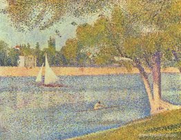 Floden Seine vid La Grande-Jatte