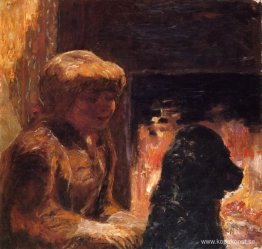 Kvinna med hund (även känd som Marthe Bonnard och hennes hund)