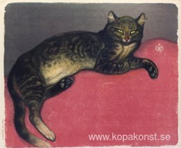 Vinterkatt Litho