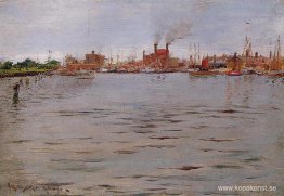 Harbour Scene, Brooklyn Docks