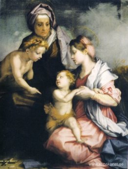 Madonna och barn med St. Elizabeth och St. John the Baptist