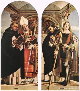 Sts Thomas Aquinos och Flavian, Sts Peter Martyren och Vitus