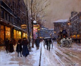 Boulevard de la Madeleine, vinter