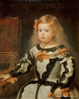 Porträtt av Infanta Maria Marguerita