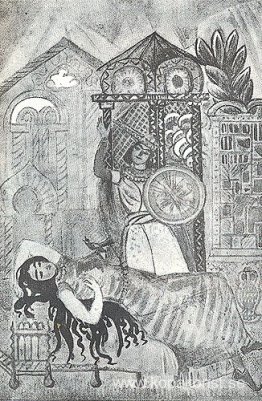 Illustration till "Armeniska folksagor"