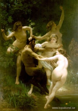 Nymfer och Satyr