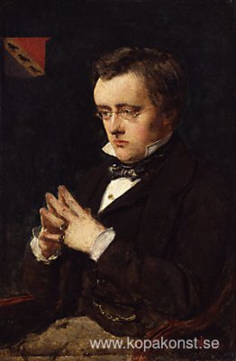 Porträtt av Wilkie Collins