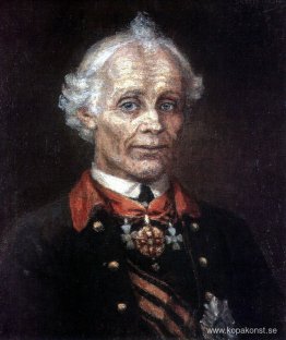 Porträtt av Alexander Suvorov