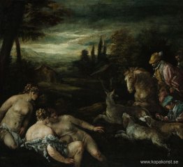 Diana och Actaeon