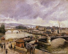 Pont Boieldieu, Rouen, regneffekt