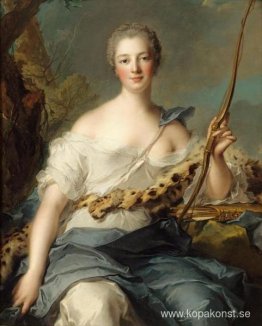 Jeanne-Antoinette Poisson, Marquise de Pompadour som Diana