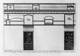 I Pompejis hus, en gång nere halvfat, ch`ha Impostatura för de t