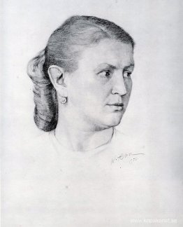 Porträtt av E.A. Krilova