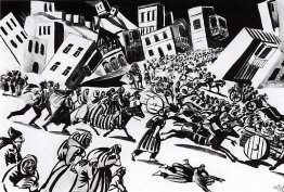Illustration till Yeghishe Charents "Country of Nairi" - Escape Illustration till Yeghishe Charents "Country of Nairi" - Escape