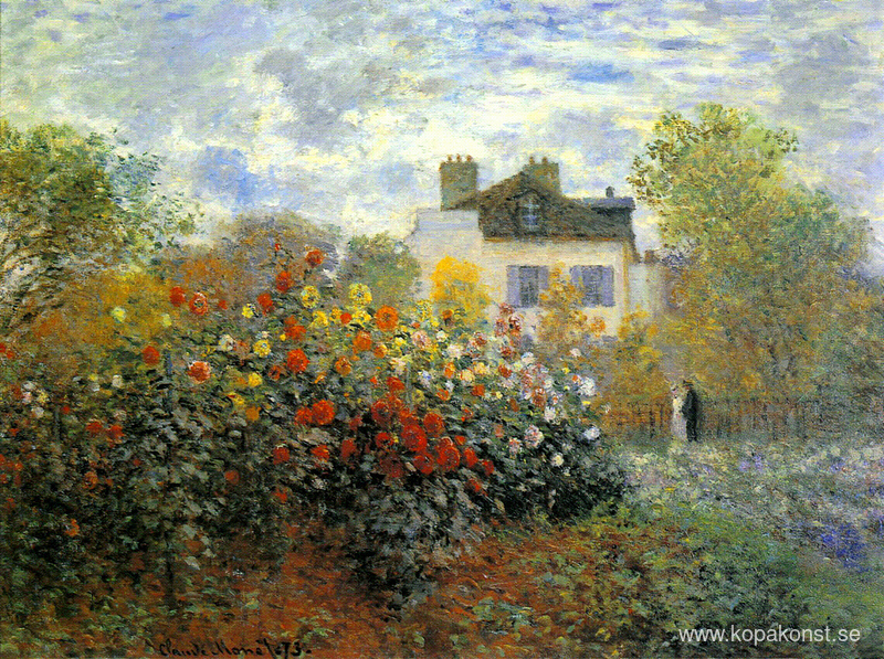 Monets trädgård i Argenteuil